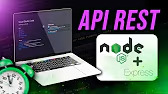 Thumbnail de Como Criar uma API REST com Node.js e Express em 16 ...